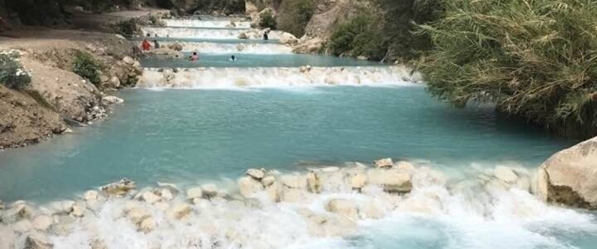 Fantastic hot springs in Tolantongo, Hidalgo, México