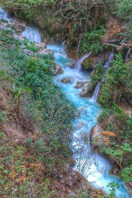 Due to geothermal activity river runs almost as hot as a jacuzzi. There are a couple of nice hotels that channel this water into very pleasant "hot tubs", but it is also possible to find your own spot on the river itself making for an unforgettable day in nature.
