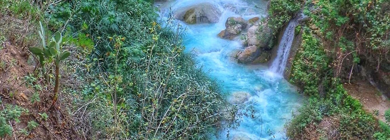 Due to geothermal activity river runs almost as hot as a jacuzzi. There are a couple of nice hotels that channel this water into very pleasant "hot tubs", but it is also possible to find your own spot on the river itself making for an unforgettable day in nature.