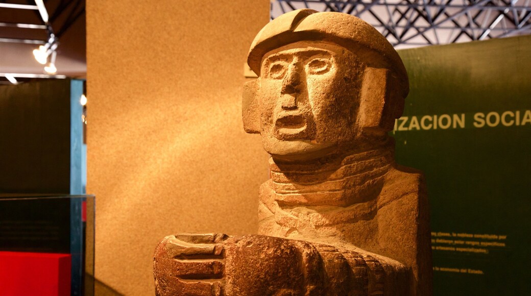 Archeologische plek van Tula toont historisch erfgoed en interieur