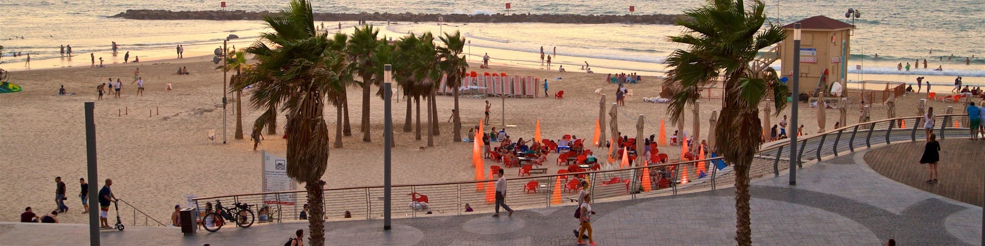 Bugrashov Beach featuring a sunset, general coastal views and a beach