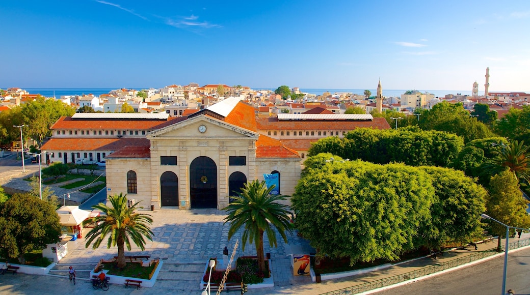 Chania showing a city