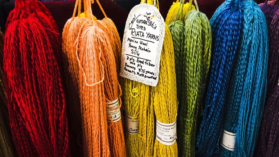 The Fiber Fair was held this weekend in Putnam County and it was full of so many wonderful fibers and textures.