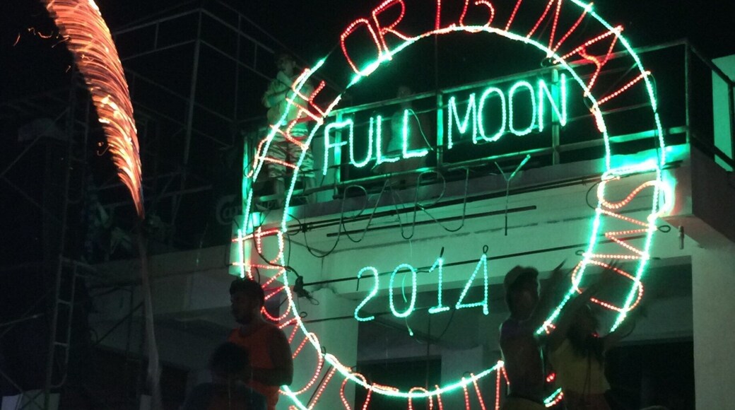 We may have been two of the oldest there but when my husband and I were in Koh Samui when the Full Moon Party was on we had to go and we did!! Was fun just to sit and watch all the action!