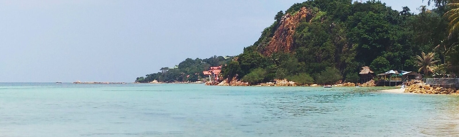 This photo doesn't even need a caption - just look how still and clear the water is. I spent every morning of my holidays on this beach in Koh Phangan. #beach