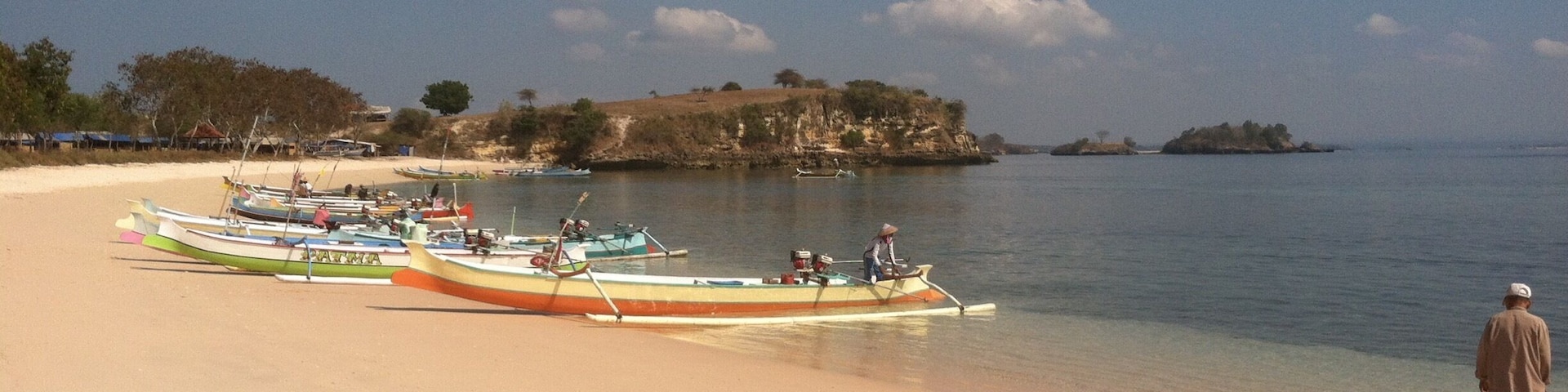 The Pink Beach in Lombok is well worth the 2-3 hr drive from Kuta. A fantastic place to spend the day playing in the pink sand.