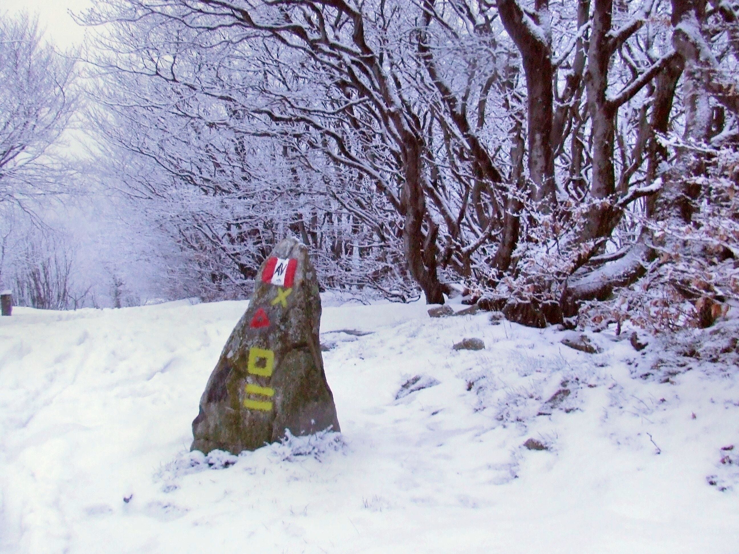 Monte Beigua - neve alta via dei monti liguri