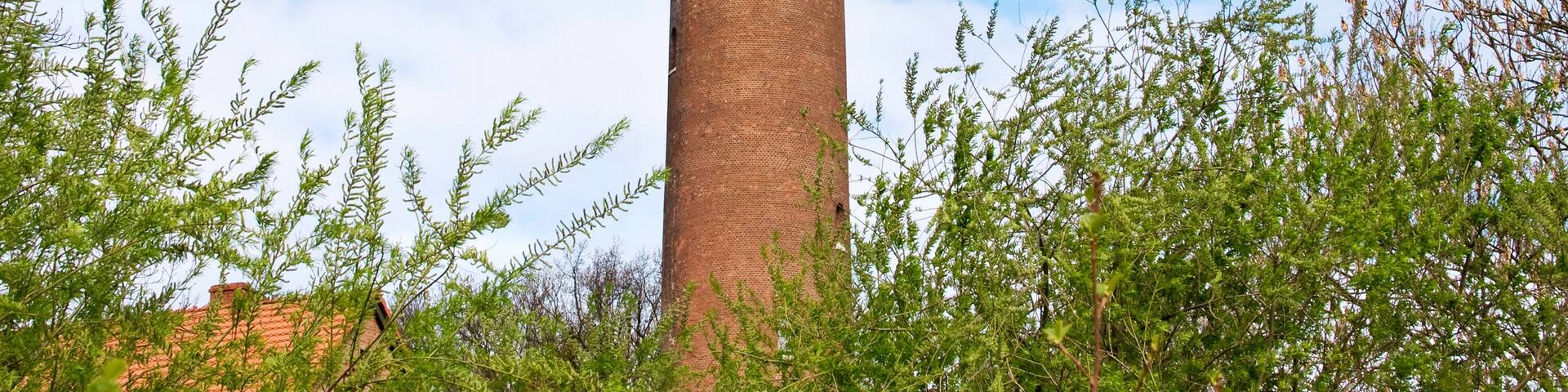 Lighthouse, Gaski, Poland; Shutterstock ID 35922586
