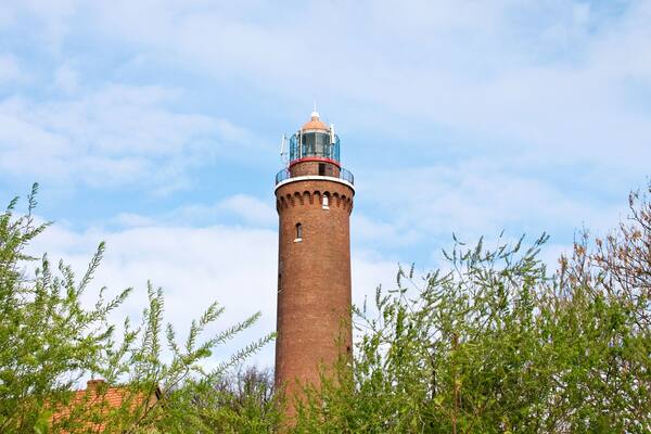 Lighthouse, Gaski, Poland; Shutterstock ID 35922586