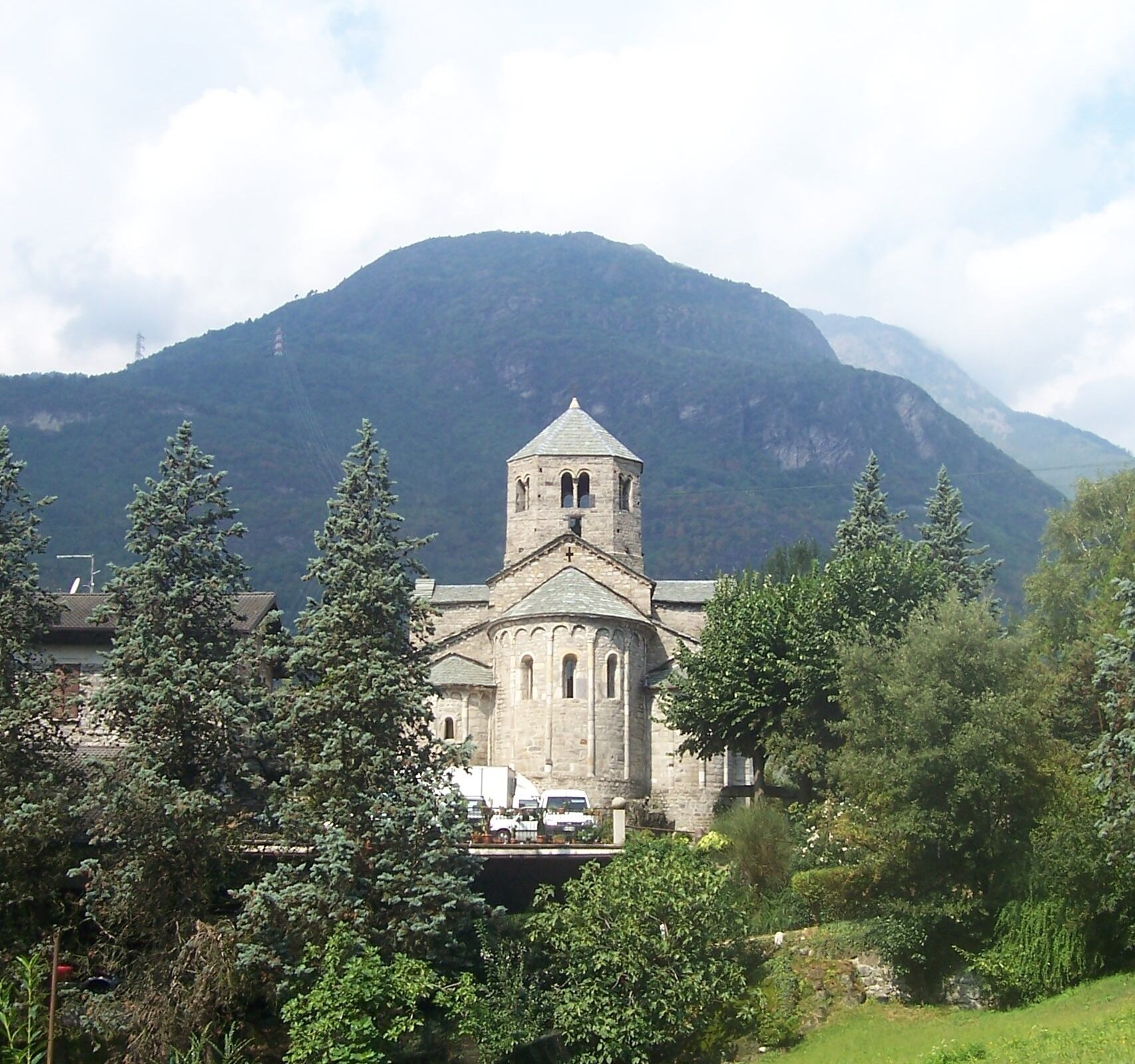 St Salvator Monasterium in Capo di Ponte, Val Camonica, Italy.