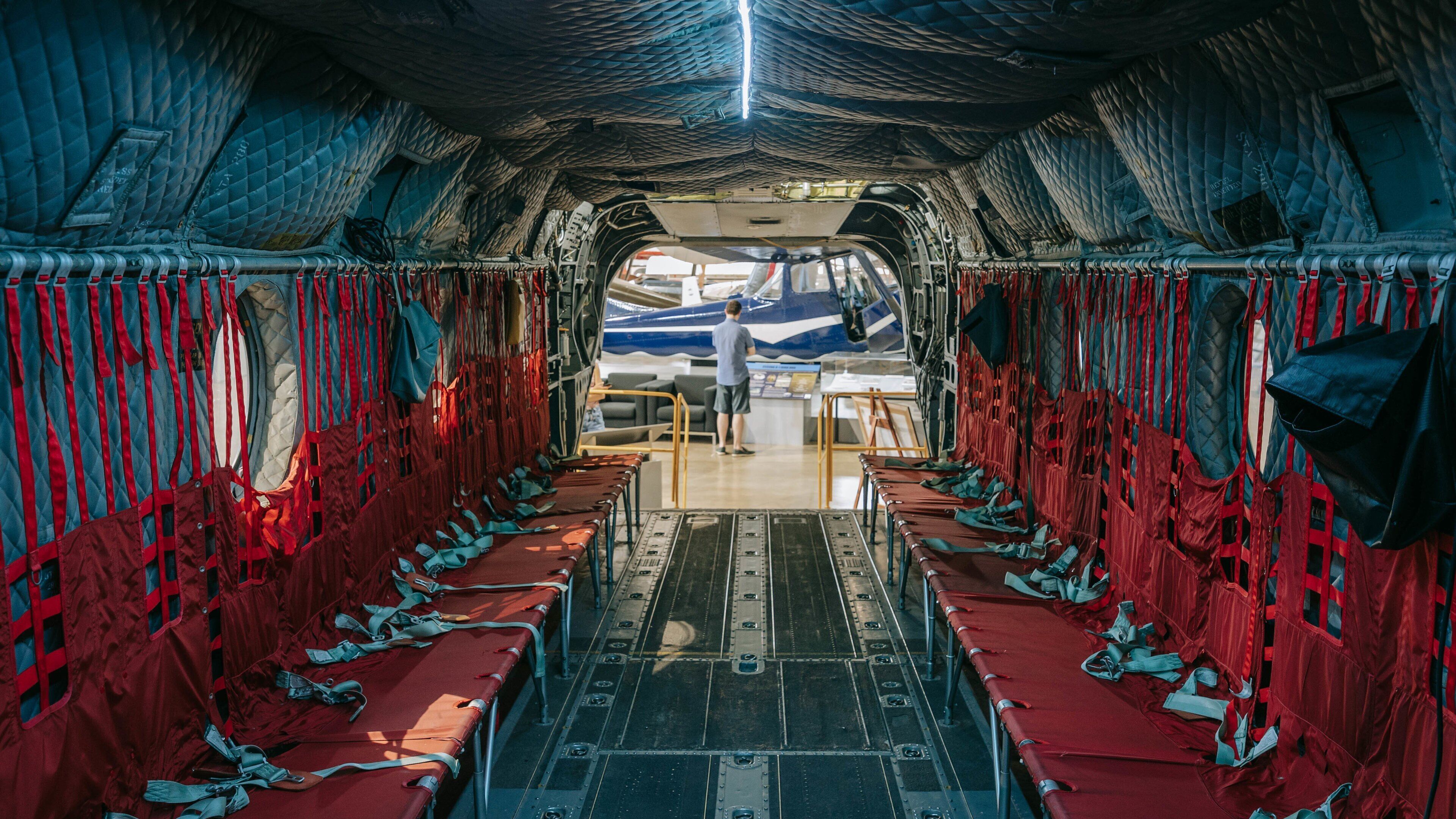 Museum of Australian Army Flying featuring interior views
