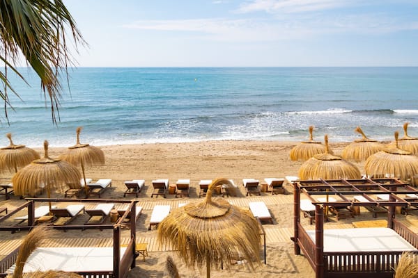 Venus Beach showing a beach, tropical scenes and general coastal views