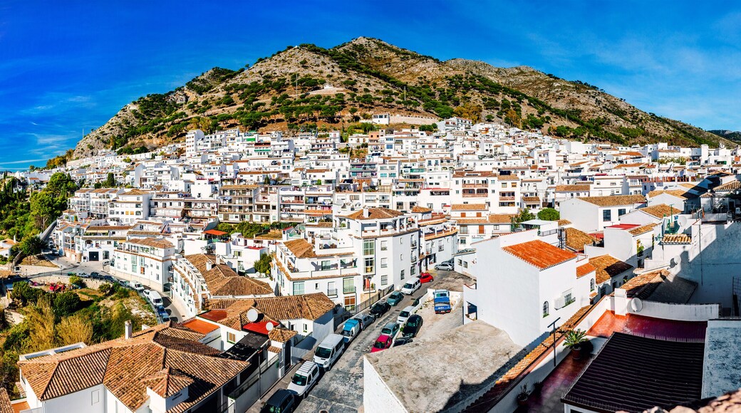 Panorama of white village of Mijas. Costa del Sol, Andalusia. Spain; Shutterstock ID 274937675