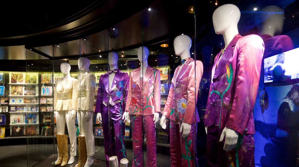 ABBA The Museum showing interior views