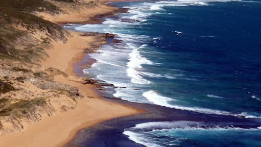 Disclaimer: I'm not exactly sure of the location of this photo. We charted a helicopter in White Gum Valley and spent about 8 hours flying along the coast to Albany. We stopped to refuel a couple of times but were mostly over rugged coastline and outback the whole flight. It was amazing! If you have the means, I highly recommend it!