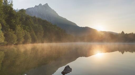 A small hidden lake close to the Dolomites!