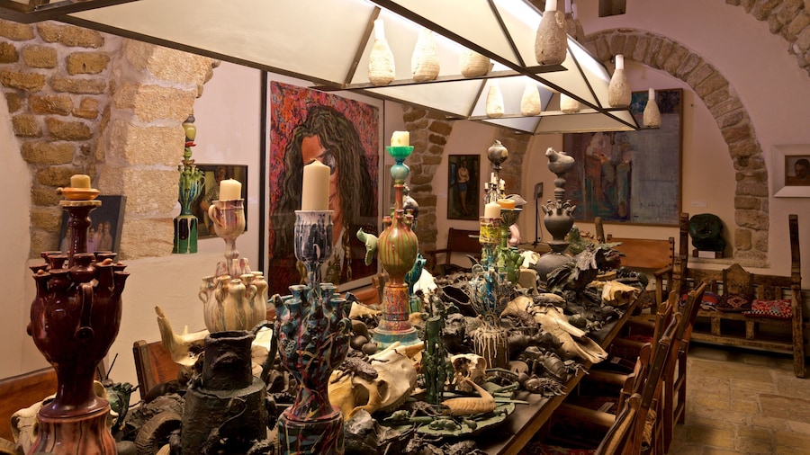 Museo Ilana Goor que incluye vistas de interior