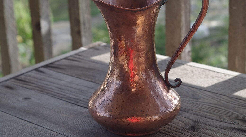 Copper pitcher - Sta. Clara del cobre, Mexico