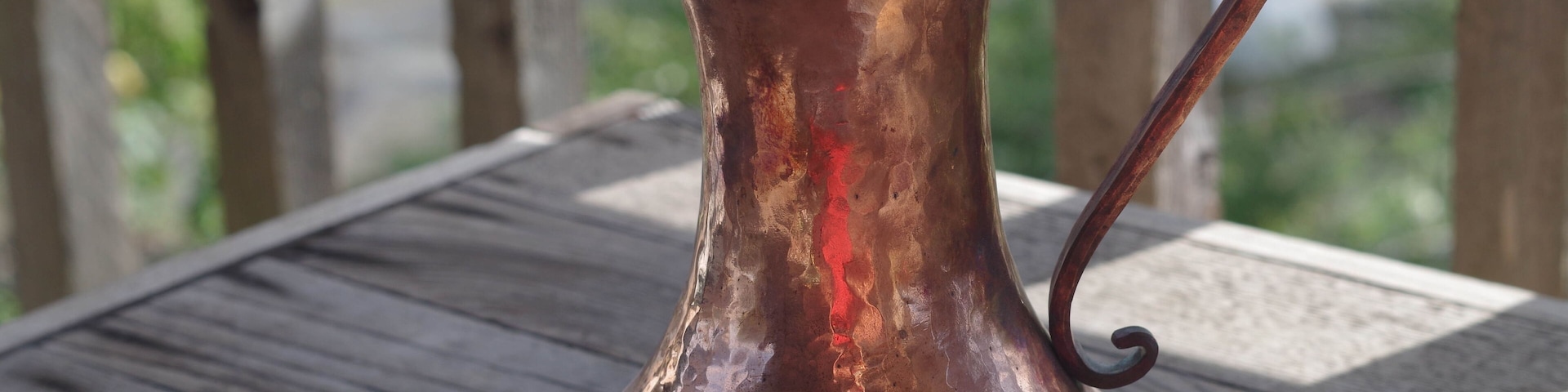 Copper pitcher - Sta. Clara del cobre, Mexico