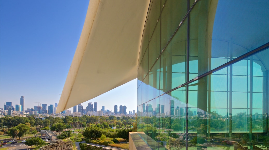 Yitzhak Rabin Center featuring a city and landscape views
