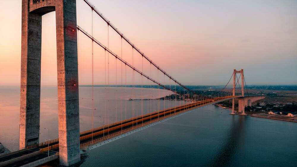 Bridge in Maputo, Mozambique