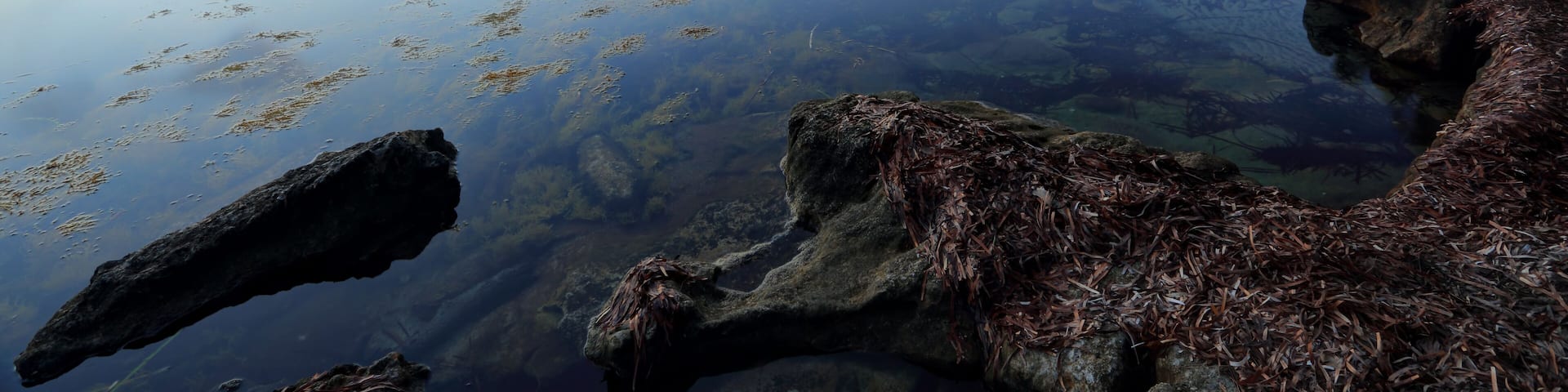 Sunset reflections on the waters of St Georges Basin