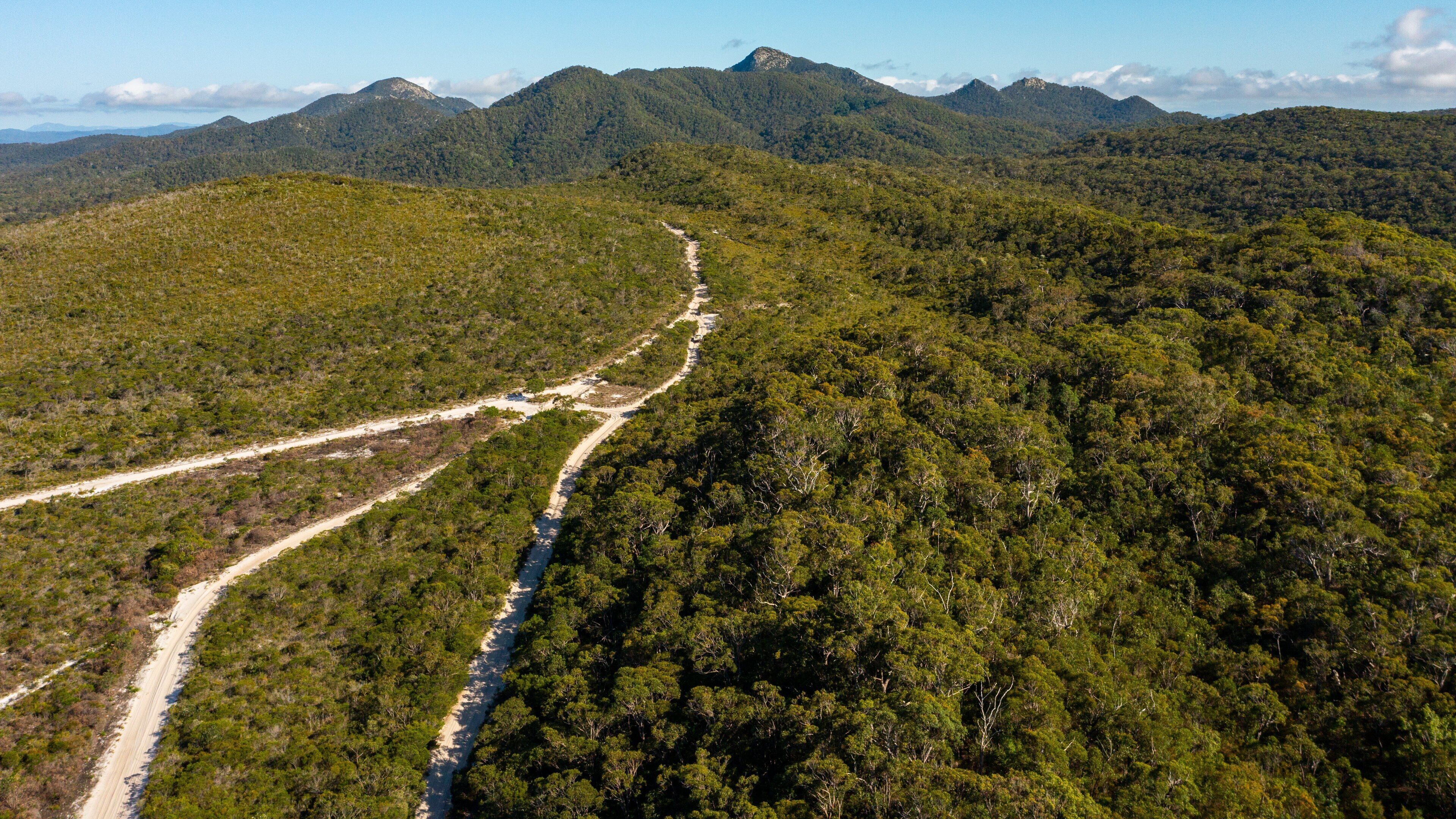 Byfield National Park featuring tranquil scenes, mountains and landscape views