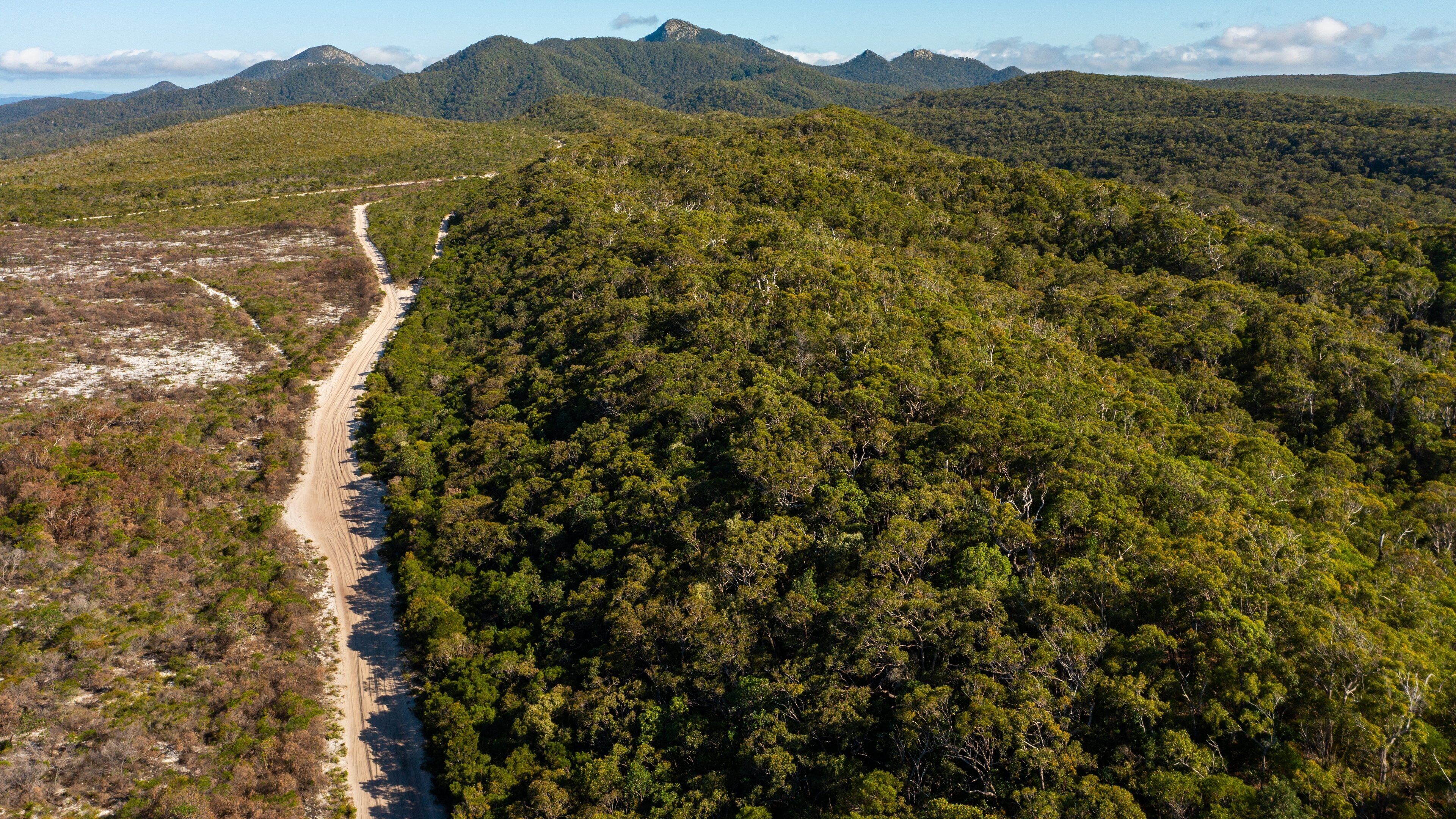Byfield National Park which includes landscape views and tranquil scenes