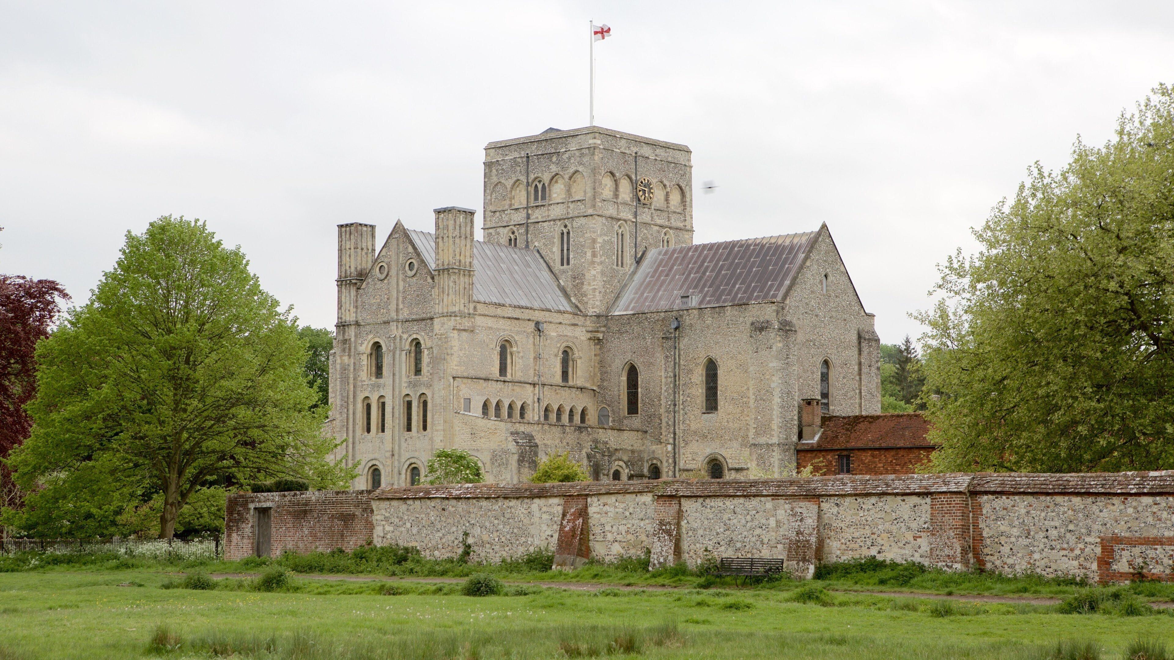 Hospital of St Cross which includes heritage architecture