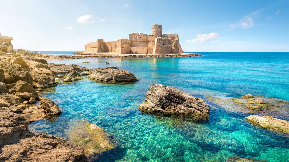Le Castella at Capo Rizzuto, Calabria, Italy