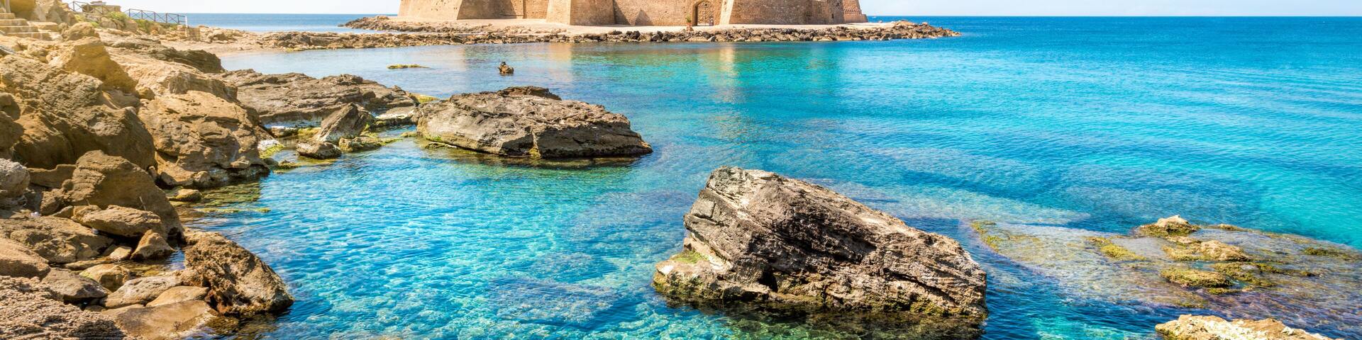 Le Castella at Capo Rizzuto, Calabria, Italy