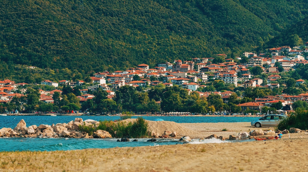 Stavros, a town and in Volvi municipality in Greece, popular tourist travel destination for summer holiday vacation