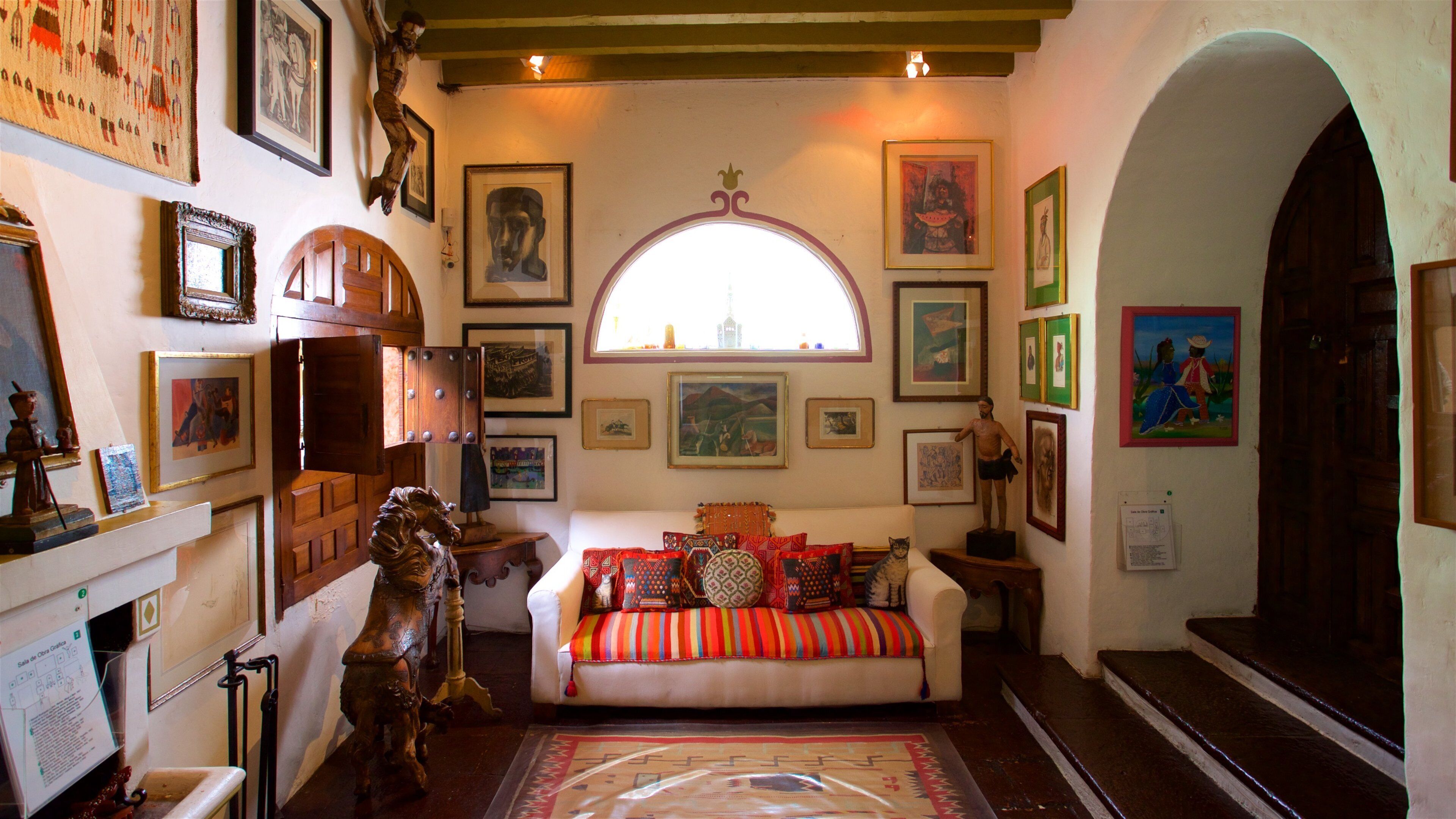 Museo Robert Brady caracterizando vistas internas