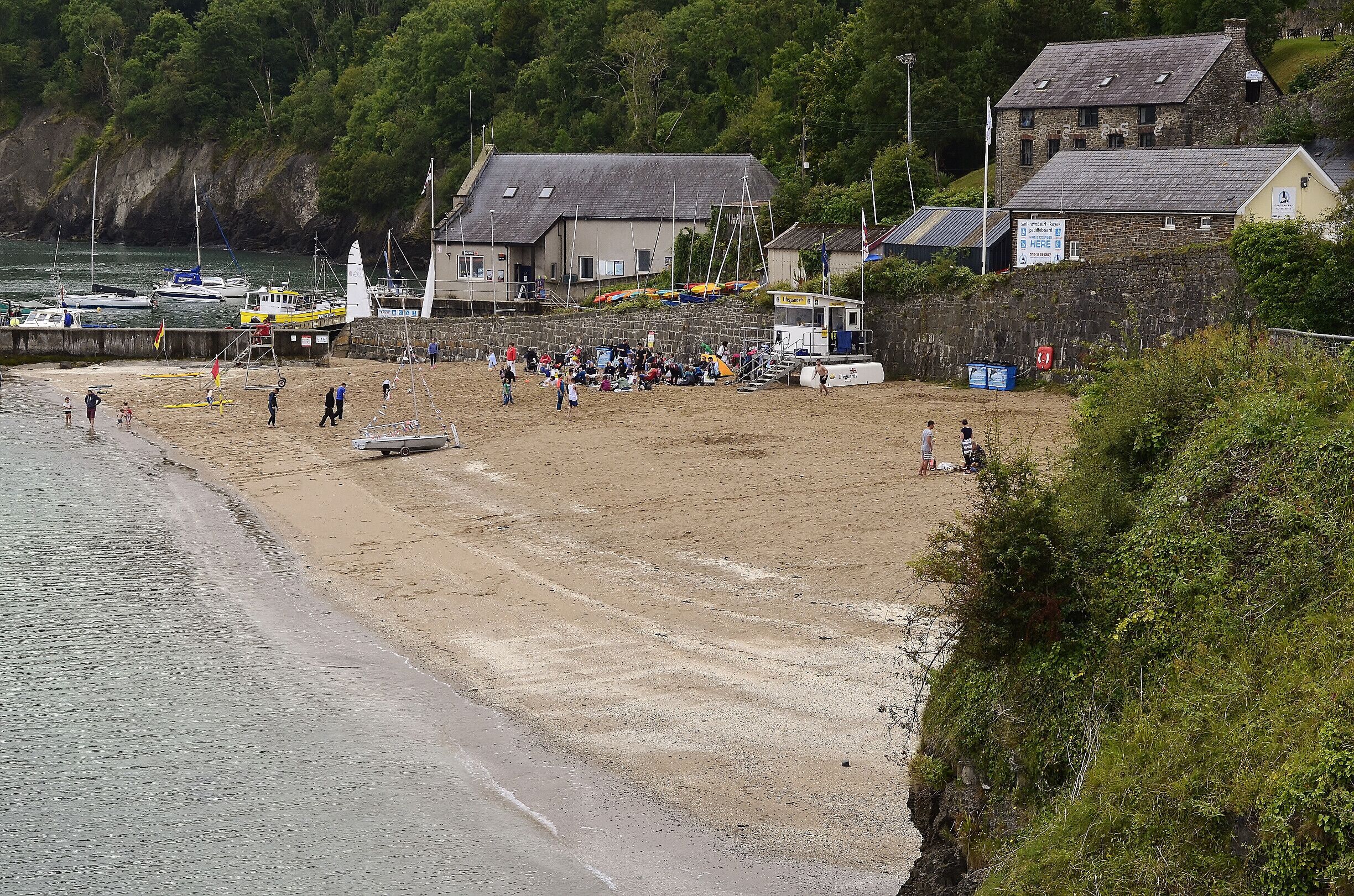New Quay Harbour.