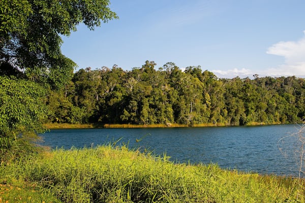 Crater Lakes National Park which includes a lake or waterhole