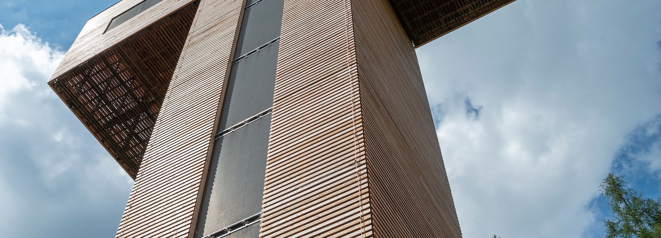 The Veitsch Pilgrim Cross. Veitsch Mount of Olives Pilgrims Cross. (Pilgerkreuz am Veitscher Ölberg). Sankt Barbara im Mürztal. Austria.