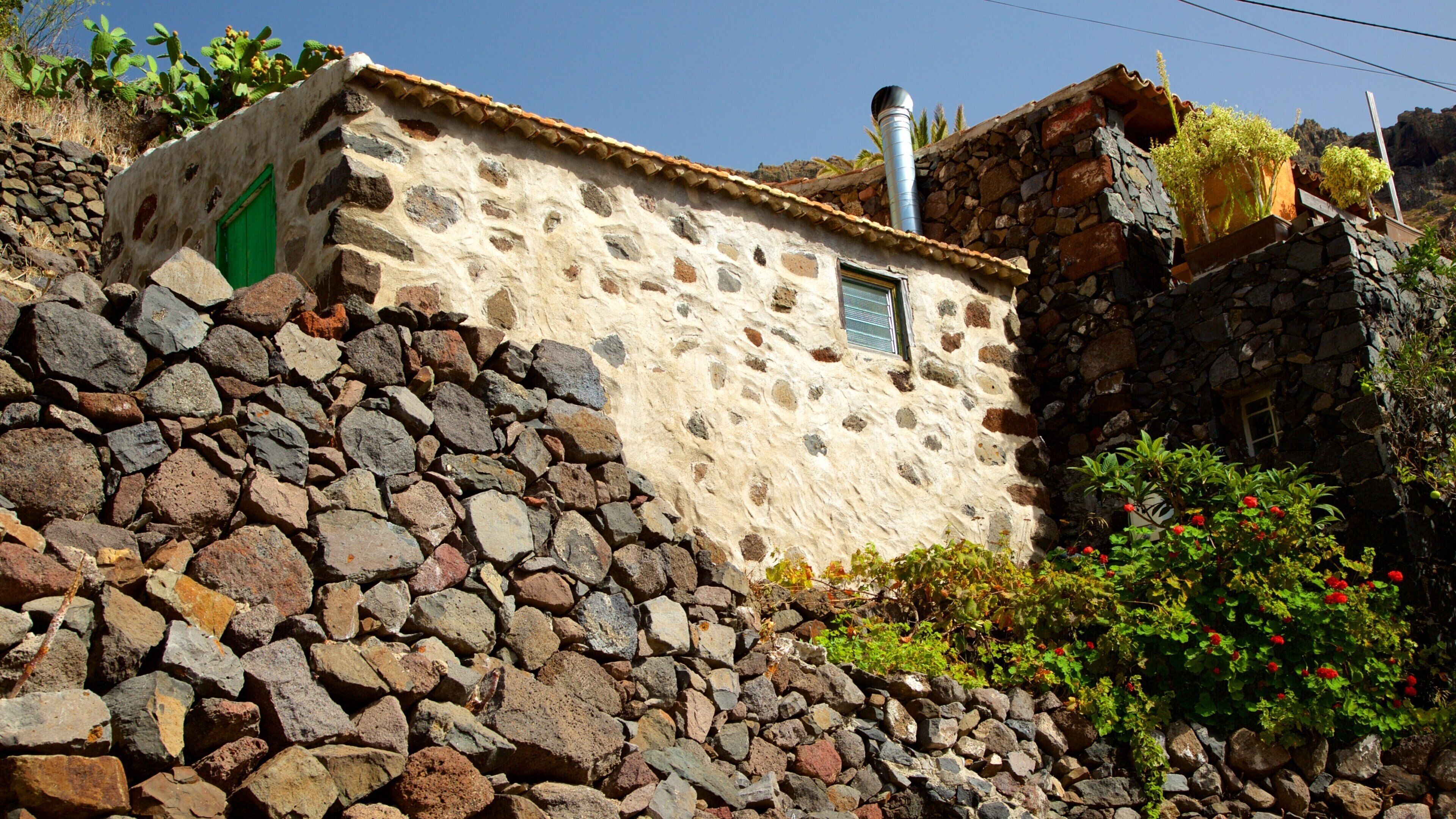 Masca which includes a house