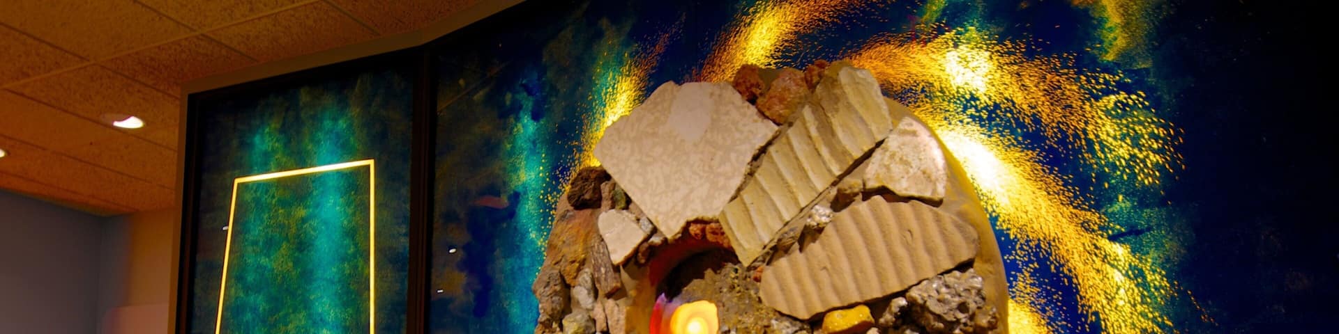 Museo Royal Saskatchewan ofreciendo vistas interiores