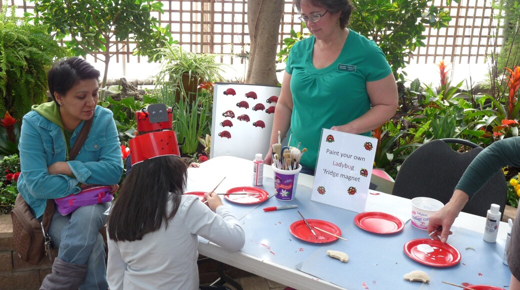 Regina Floral Conservatory as well as a family