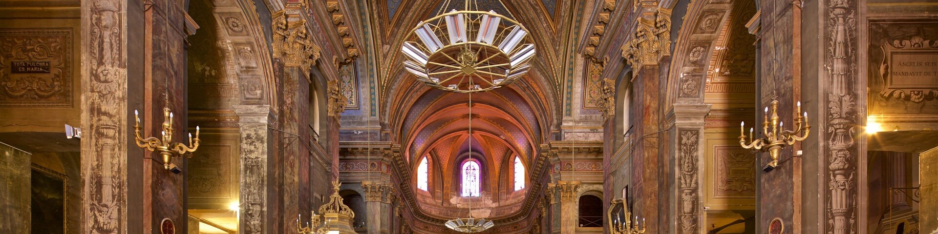 Notre-Dame of Dalbade Church showing interior views, heritage elements and a church or cathedral