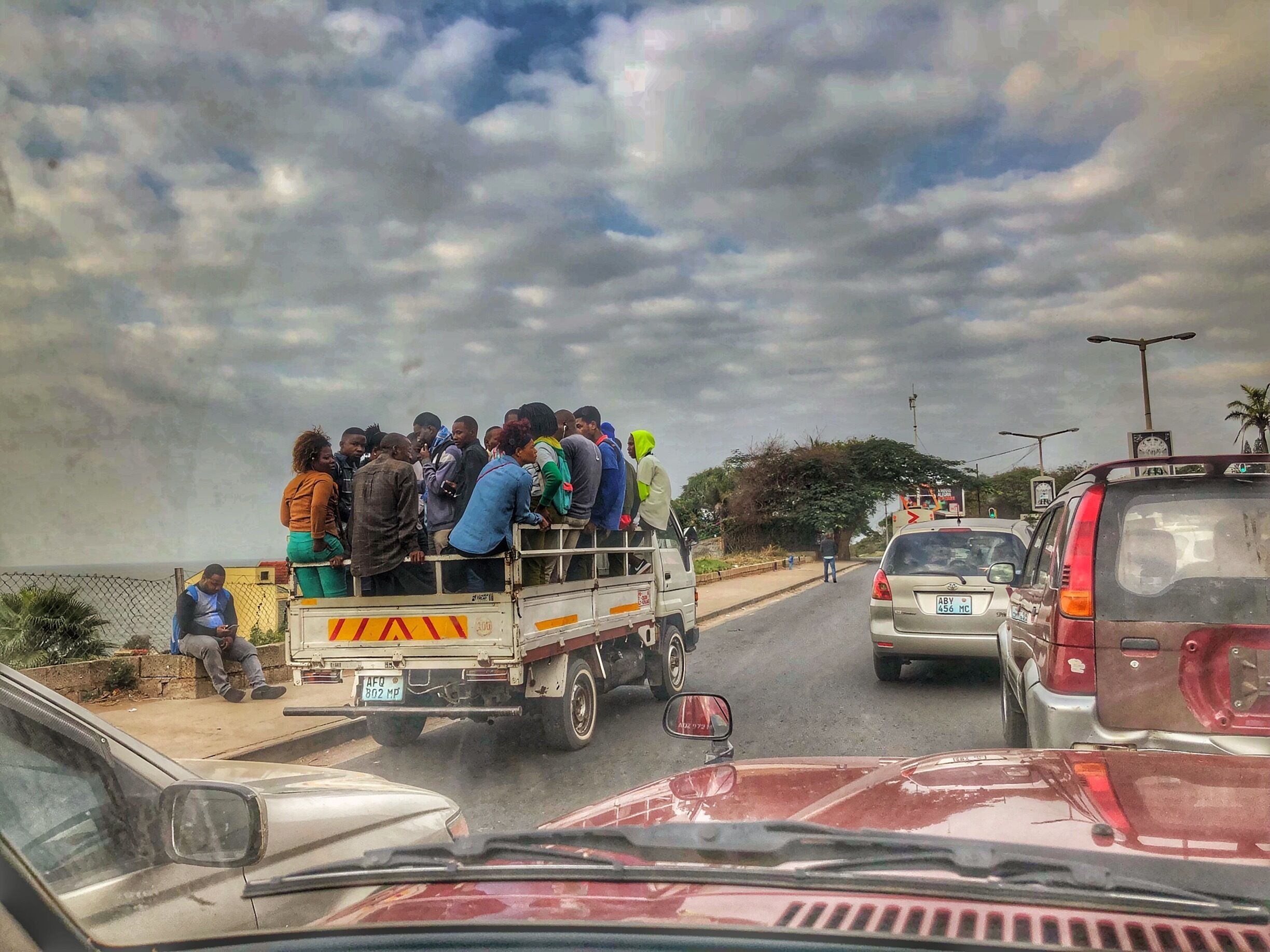 In Maputo they have buses and taxies, but this is a popular form of transportation, and cheaper