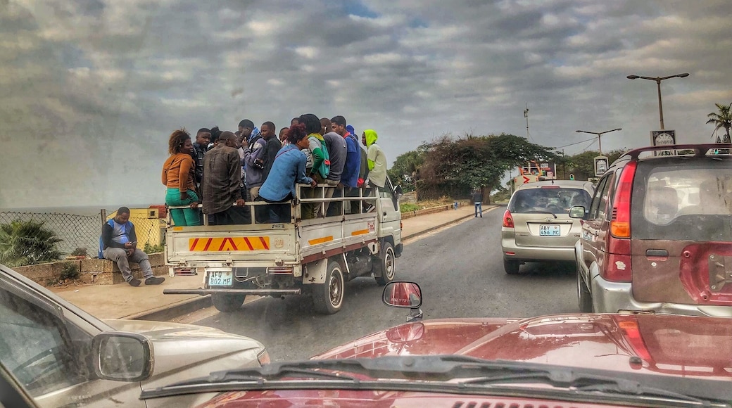 In Maputo they have buses and taxies, but this is a popular form of transportation, and cheaper