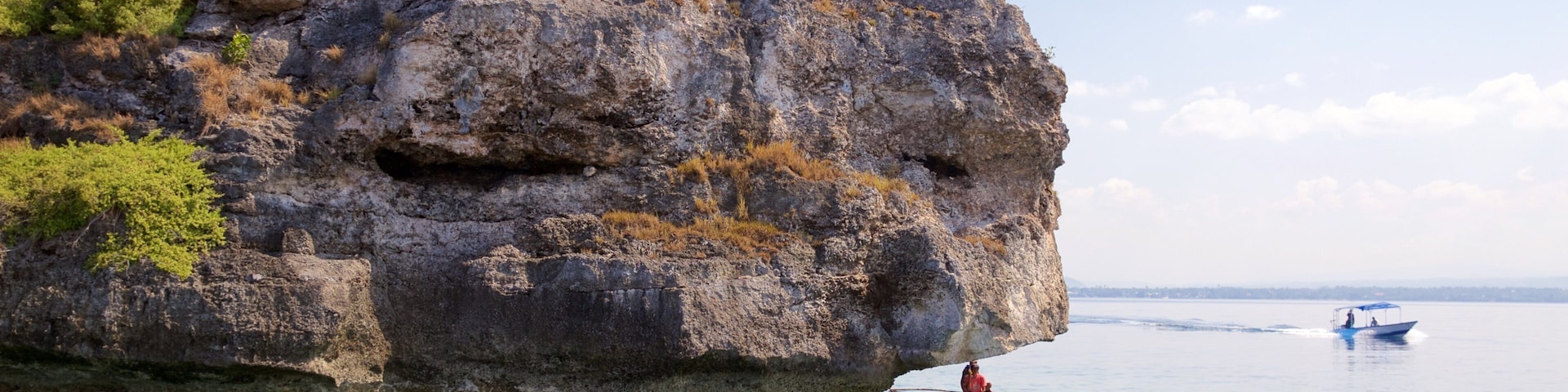Pescador Island welches beinhaltet schroffe KĂŒste