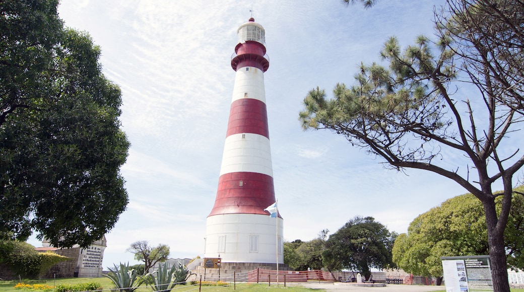 The Punta Mogotes Lighthouse in Mar del Plata City