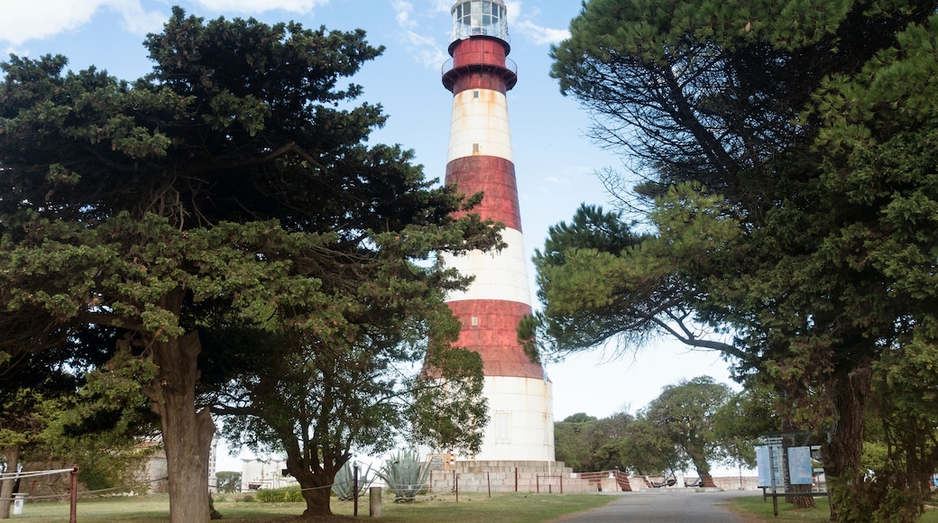 Lighthouse in Punta Mogotes , Argentina