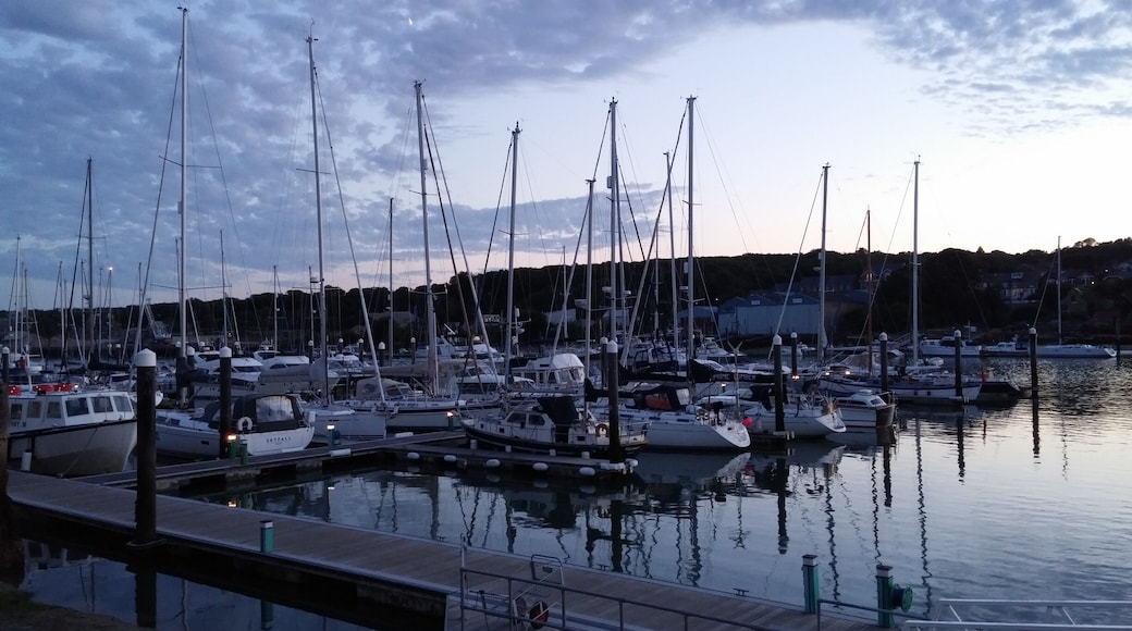 East Cowes Marina looking serene.