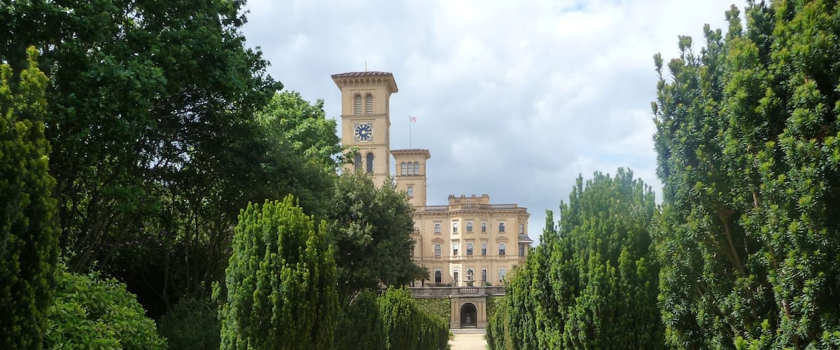 Osborne House on the Isle of Wight, UK. The most Southern of home and summer residence of Queen Victoria.
