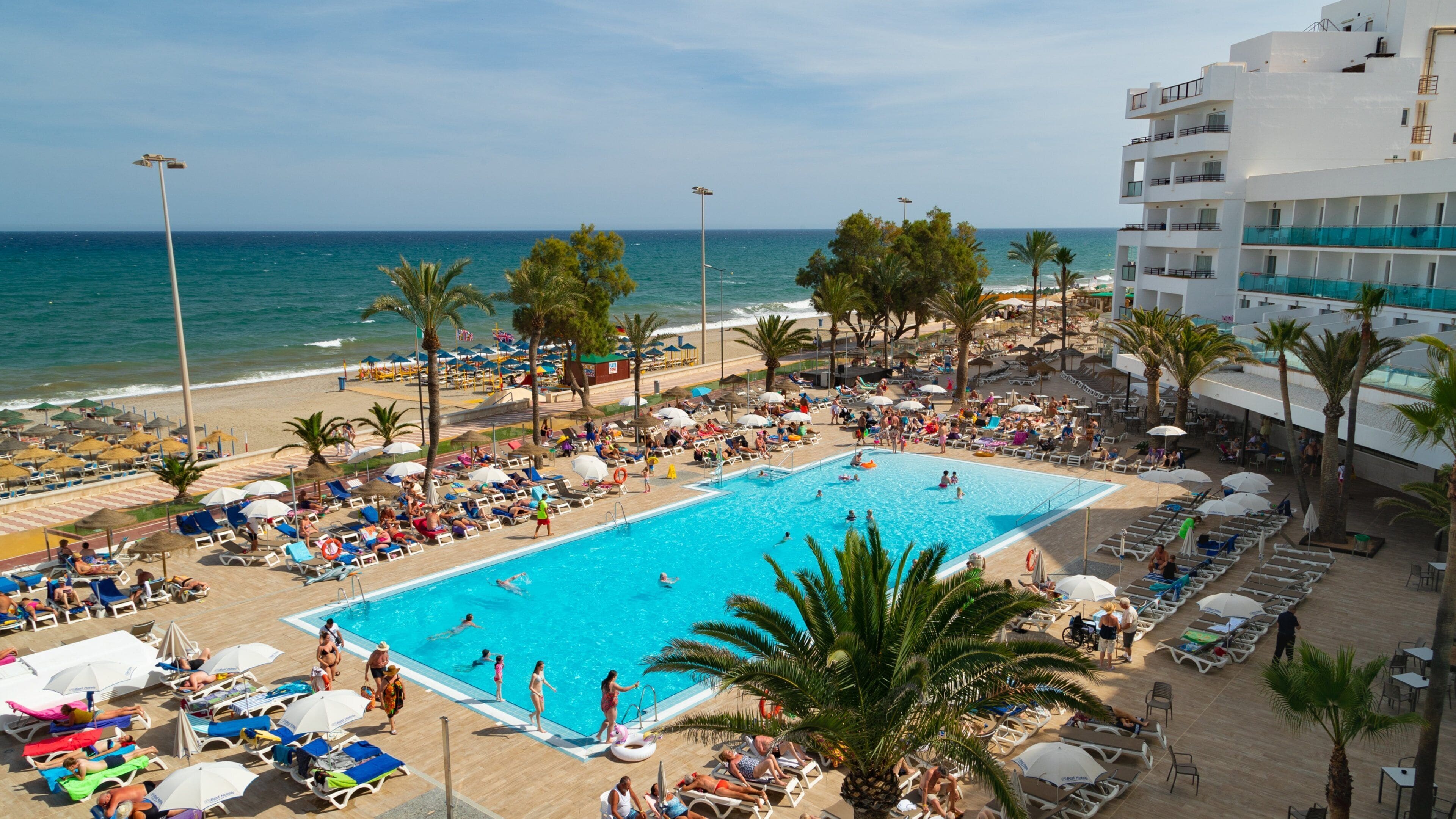 Playa Serena which includes general coastal views, a luxury hotel or resort and swimming