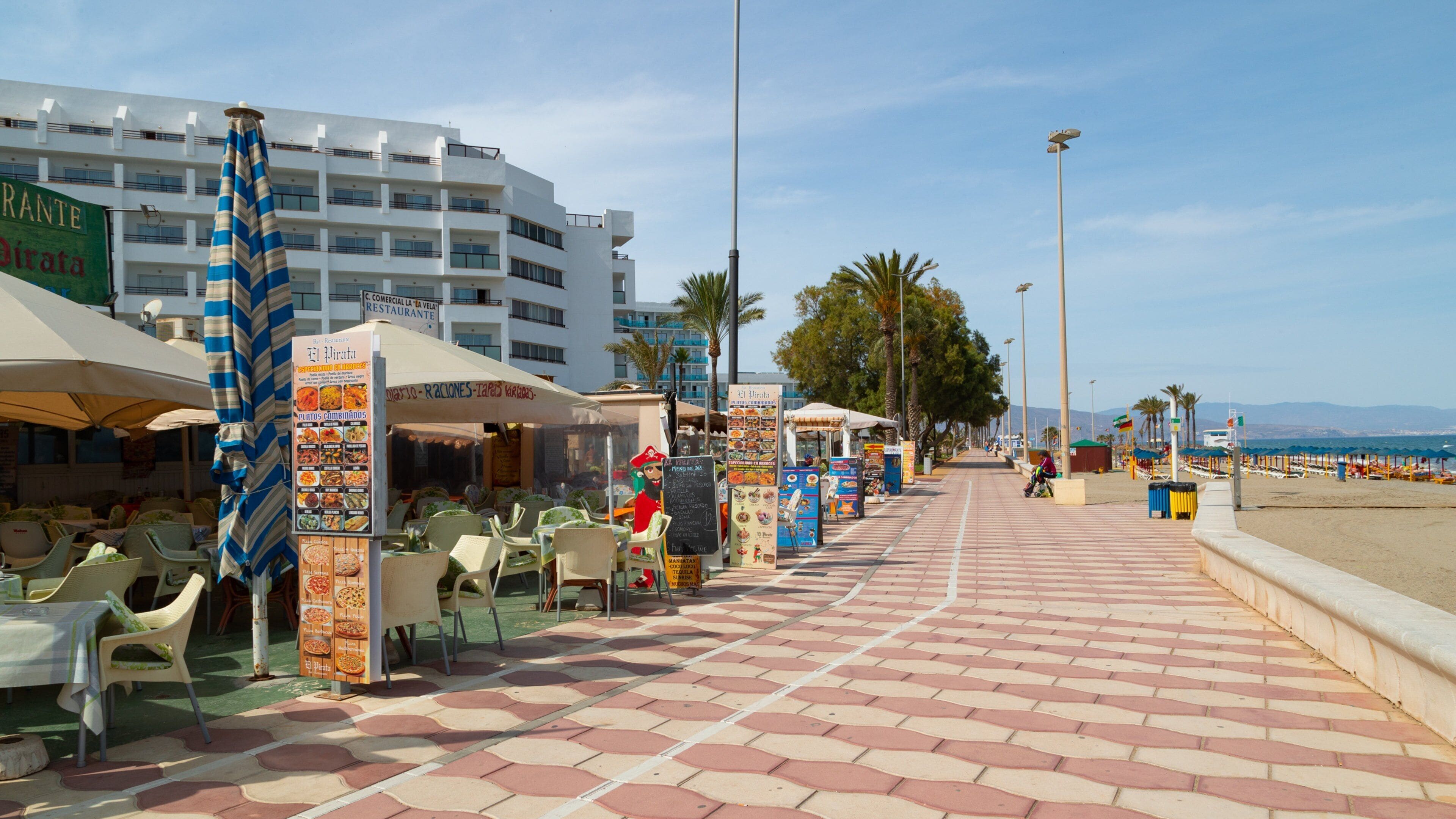 Playa Serena which includes general coastal views and a coastal town