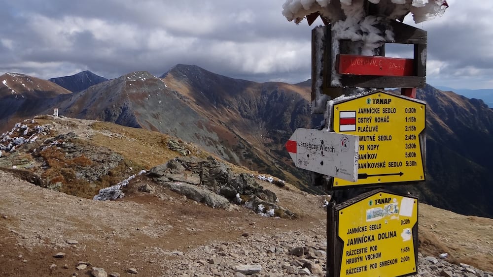 The Tatra Mountains, Wołowiec (2064 m.). The Western Tatras Mountains are located on the Polish-Slovak borders. For me these are the most beautiful mountains in the whole Tatra range.